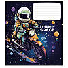Зошит шкільний в лінію 12 аркушів Star I need my space (5 видів), фото 2