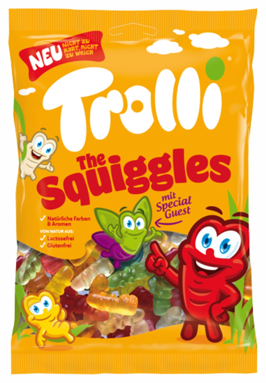 Мармелад жувальний Squiggles 100г*30 шт ТМ Trolli, фото 1
