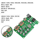 Модуль DC-DC стабілізатор напруги сонячної панелі USB+DC+Type-C QC/PD драйвер для сонячних батарей, фото 2