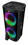 Bluetooth колонка SVEN PS-930 Black — 150 Вт, підсвітка, TWS, караоке, FM, фото 2