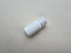 15 - 12 мл Поліпропілен (РР) білий флакон пляшка з кришкою прозорою 20/410