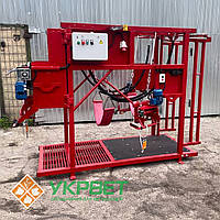 Станок для розчистки копит та фіксації ВРХ електричний УТ-2