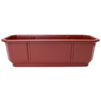 Вазон "Дама" балк. 50*18см. (теракот) (Б/П)