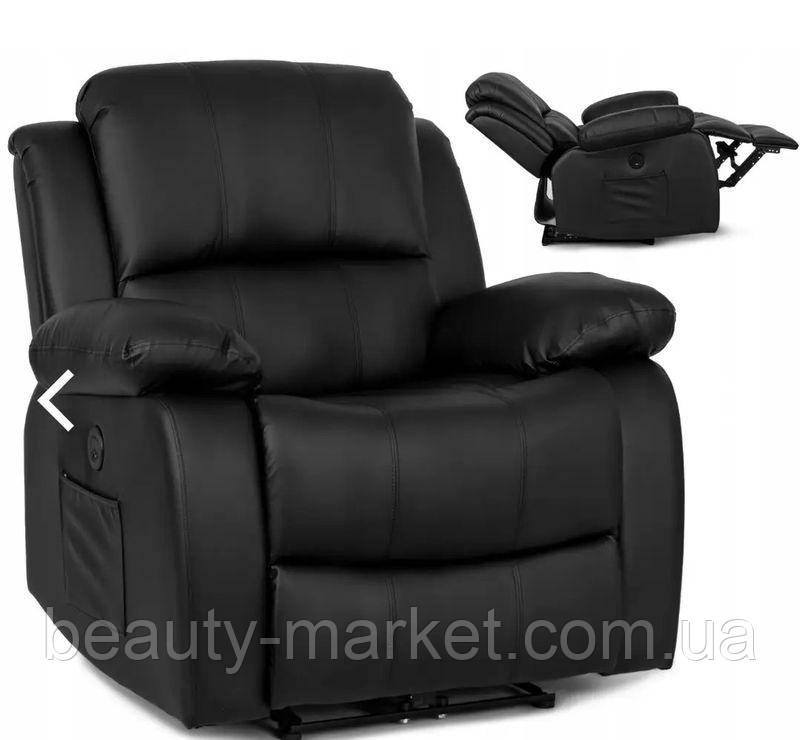 Педикюрне масажне крісло реклайнер Tony з електроприводом