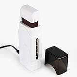 Касетний воскоплав F0 на 100мл. з одностороннім нагріванням для депіляції, 20 Вт. Білий, фото 2