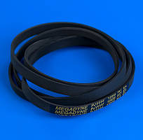 Ремінь для сушильної машини 1866 H7 EL Megadyne чорний