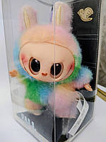 Labubu Fall In Wild 4-й сезон Лабубу м'яка іграшка брелок підвіска різнобарвна райдужна в коробці