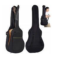 Чохол для гітари Malatec 7880 - м’який чорний кейс з лямками та кишенею