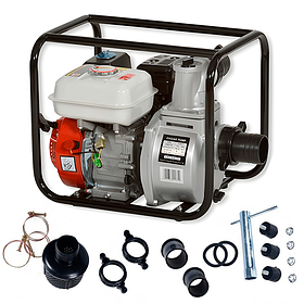 Мотопомпа 4-тактна 5,5 к.с. 400 л/хв   MAR-POL мотопомпа 4 тактна для перекачування води