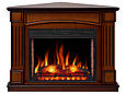Камінокомплект ArtiFlame Boston Corner AF28S дуб антик з обігрівом і звуком горіння вогню, фото 2