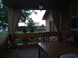 Штори для тераси вуличні під замовлення