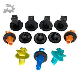 Кліпса молдинга крила зад комплект R Land Cruiser Prado Toyota 9018906065 7549360020 7549260020