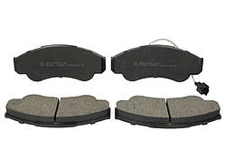 Колодки гальмівні передні Raiso(Швеція) Fiat Ducato, Фіат Дукато (З Датчиком)  94-