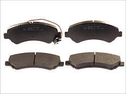 Колодки гальмівні передні Raiso(Швеція) Fiat Ducato, Фіат Дукато (З Датчиком)  06-