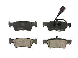 Колодки гальмівні задні Raiso(Швеція) Volkswagen Multivan, Мультивен (З датчиком)  03-