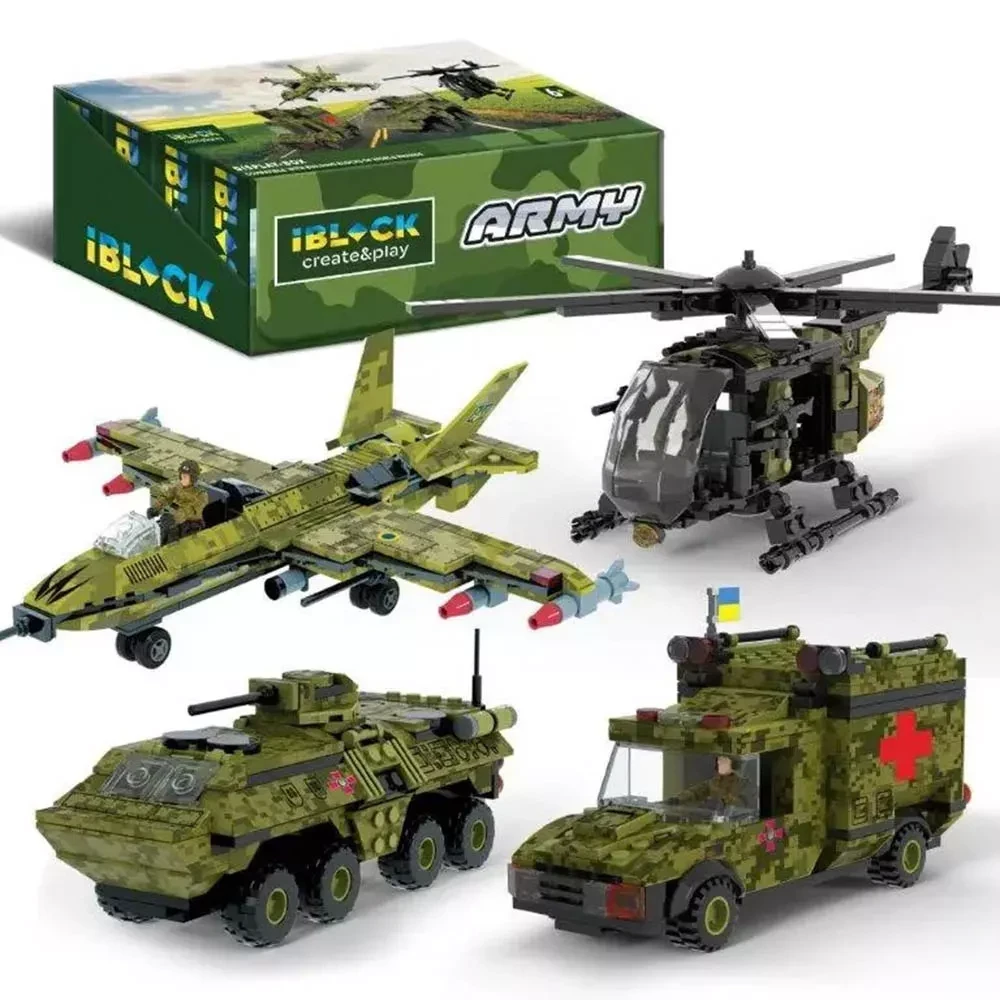 Конструктор Iblock Армія в асортименті (PL-921-428), фото 1