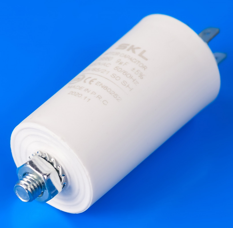 Конденсатор для пральної машини 9 Mf 450V SKL