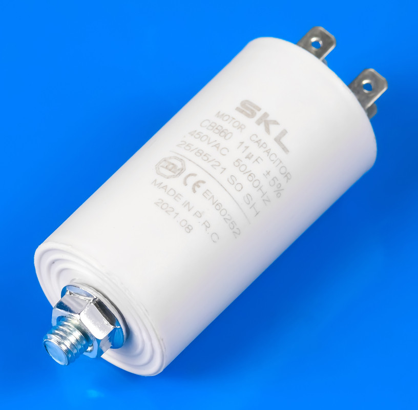 Конденсатор для пральної машини 11 мкФ 450 В SKL