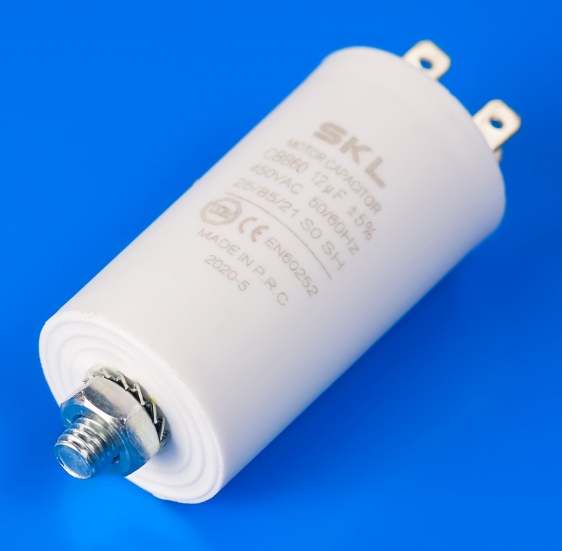 Конденсатор для пральної машини 12 Mf 450V SKL