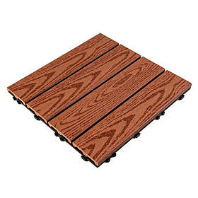 Композитна плитка WPC 30х30х2см Червоне дерево (D) SW-00001707