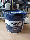 Фарба для стін та стель білосніжна акрилова Brilliant White Farbex 7 кг, фото 4