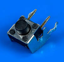 Кутова тактова кнопка 6x6x6 мм (радіодеталь)