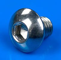 Гвинт неіржавкий М5х6мм із напівкруглим капелюшком під шестигранник