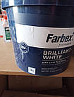 Фарба для стін та стель білосніжна акрилова Brilliant White Farbex 14 кг, фото 4