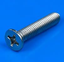 Гвинт М6х30 впотівай із неіржавкої сталі DIN 965