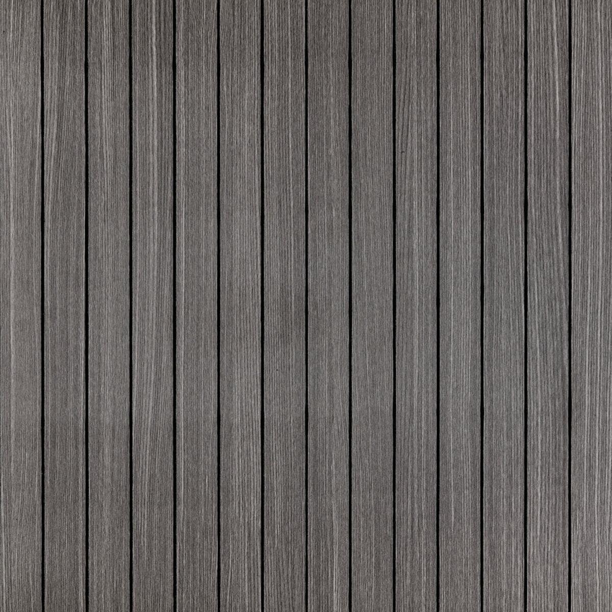 Покриття вінілове самоклеюче 3D рейки 600х600х2,8мм Металевий попіл SW-00002196, фото 1