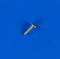 Гвинт М4х16 оцинкований із напівкруглою облямівкою і пресшайбою DIN 967