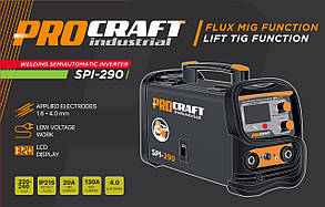 Інверторний зварювальний напівавтомат Procraft SPI290