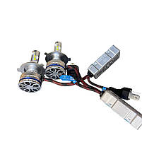 LED автомобільні лампи TBS Design T19 H4 45W 9000Lm 6500K CANbus (2 шт), фото 3