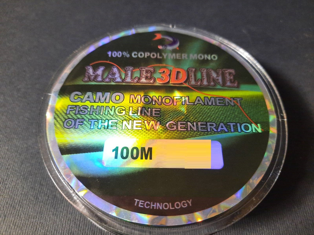 Волосінь 3D Megastrike 100 м 0.35 мм арт LBK12/1