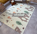 Термокилимок 180*150*1см (складний, двосторонній) | термо килимок дитячий, фото 3