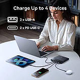 Baseus Blade 20000 mAh 100W Black павербанк для ноутбука, телефона, планшета, фото 3