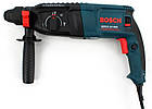 Надійний легкий трирежимний перфоратор BOSCH потужність 800Вт із патроном SDS-Plus прямий для будівництва та ремонту., фото 3