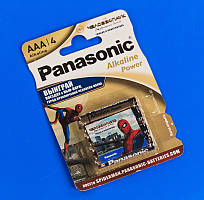 Батарейка Panasonic Alkaline AAA 4шт (LR03REB/4BPR)
