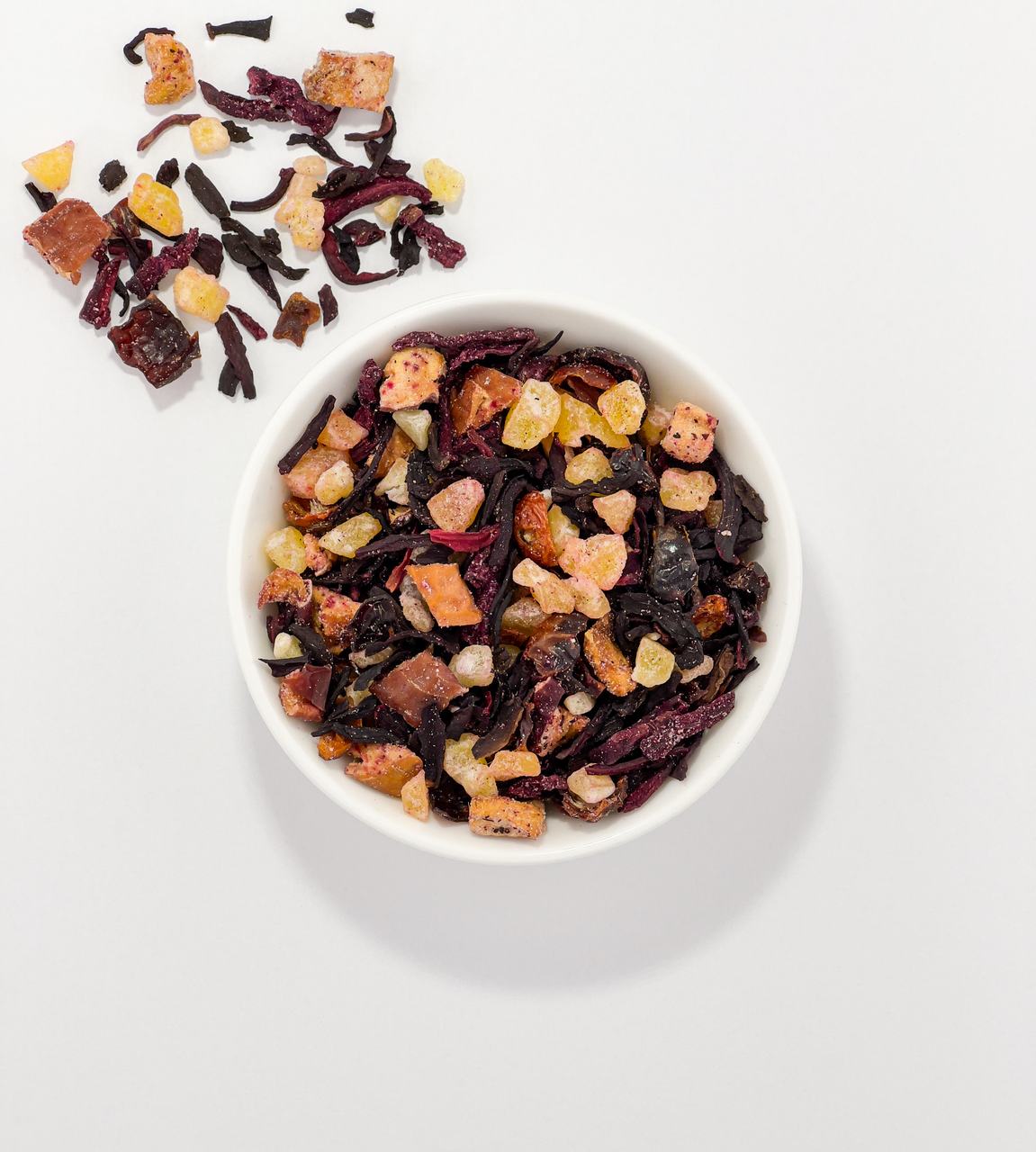 Чай фруктовий Папайя з вершками ваговий 500г, фото 1