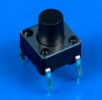 Тактова кнопка 6x6x7мм 4 контакти радіодеталь