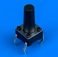 Тактова кнопка 6x6x12 мм Радіомодель