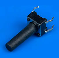 Тактова кнопка 6x6x15 мм для радіодеталей