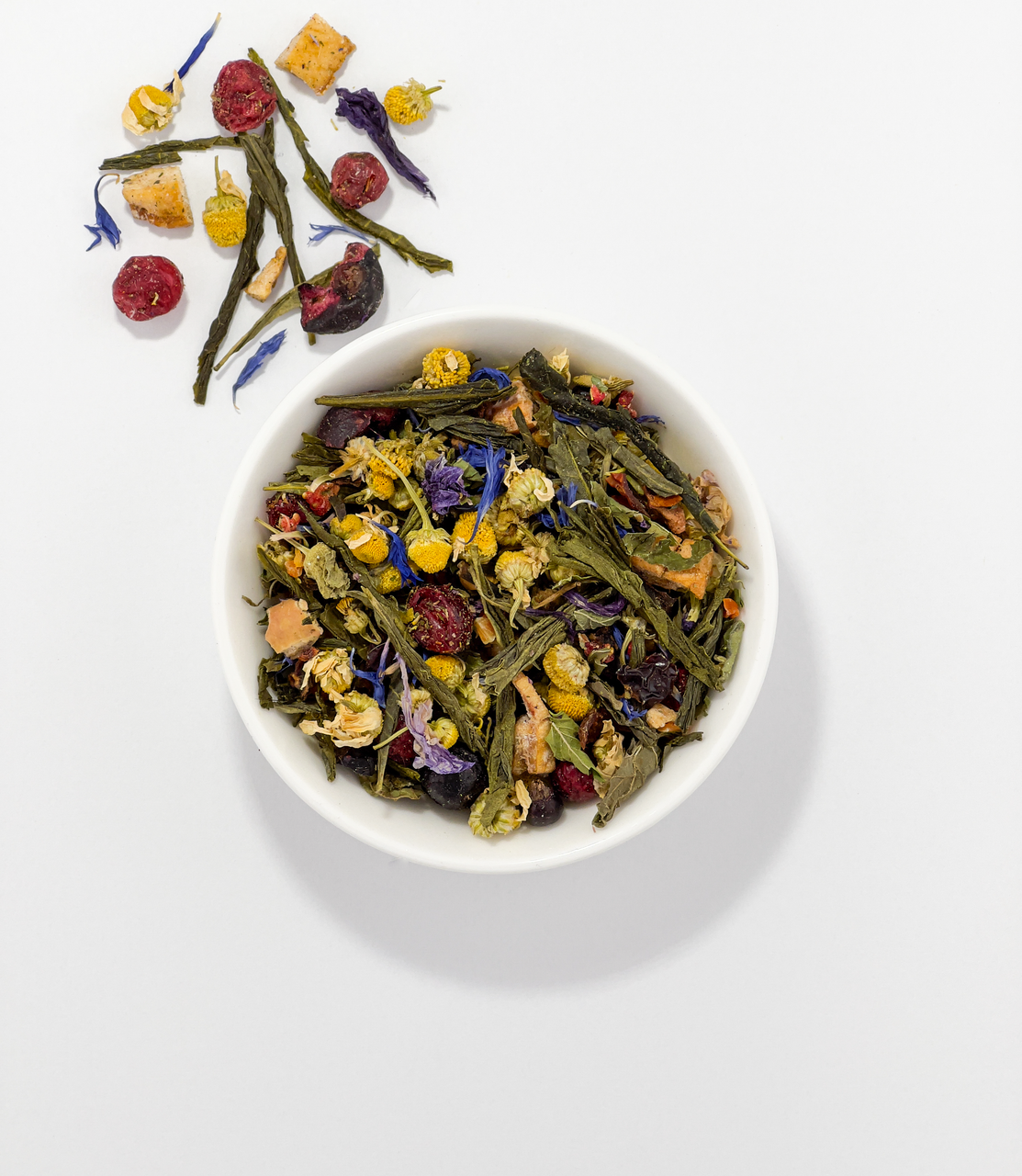 Чай трав'яний Поліський луг ваговий 500г, фото 1