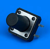 Тактова кнопка 12х12x13мм для радіодеталей