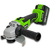 Безщіткова болгарка FLINKERTEK ФАШ 125LI BL (+2 акумулятора 36В), фото 2