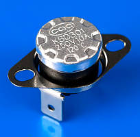 Радіодеталь Термостат для плити KSD301 120 °C 250 В 10 А з кнопкою