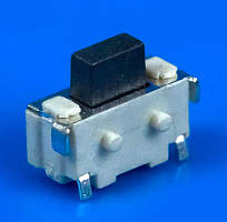 Тактова кнопка кутова 2x4x3.5 мм 4pin радіодеталь