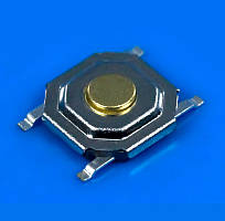 Тактова кнопка 4.8x4.8 мм 1.5 мм 4-контактна