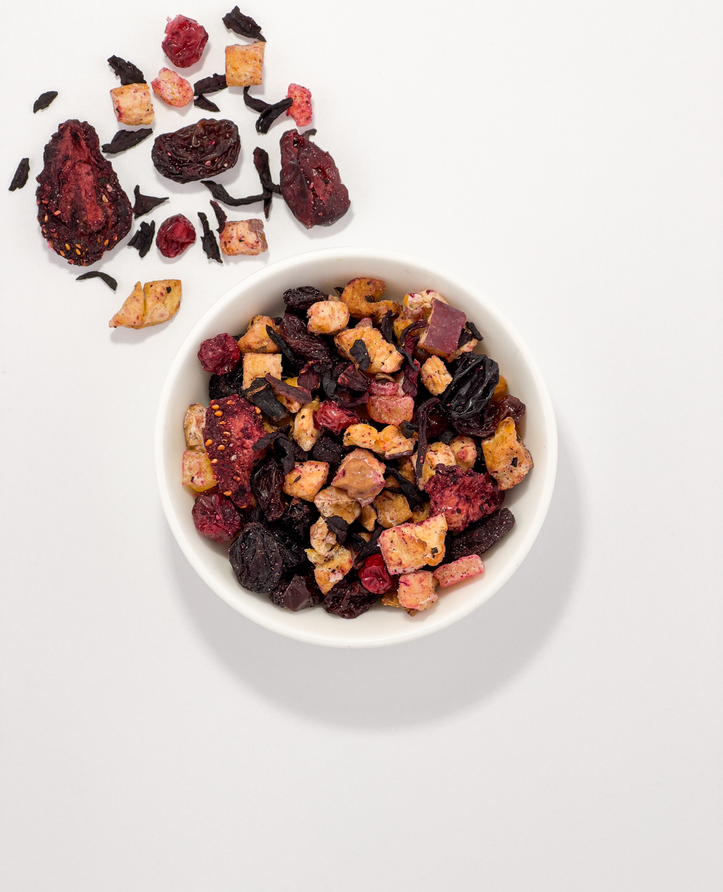 Чай фруктовий Червоний дракон ваговий 50г, фото 1