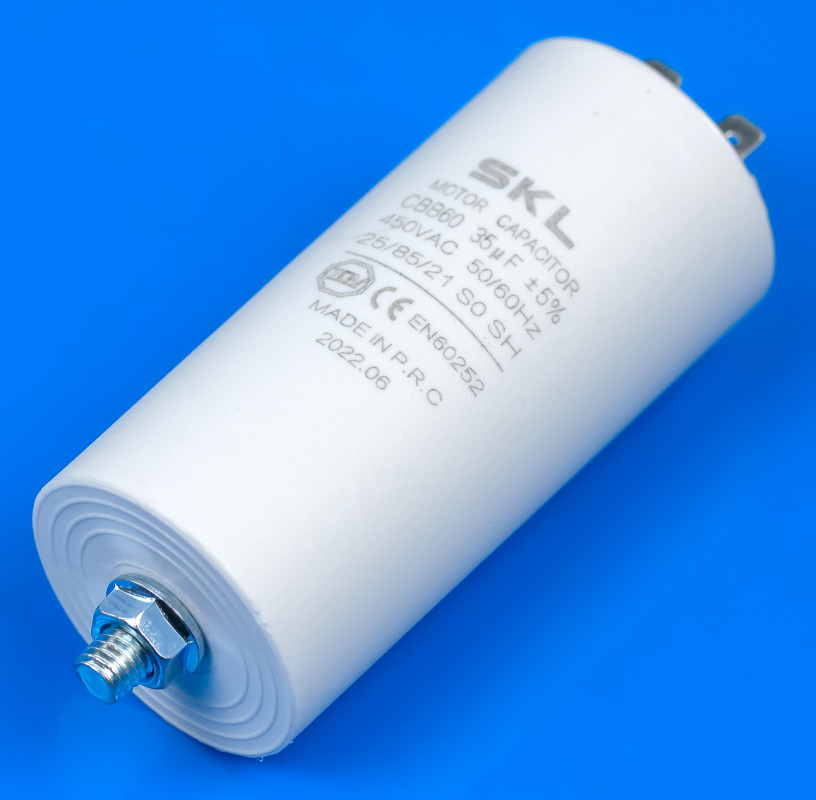 Конденсатор для пральної машини 35 мкФ 450В SKL